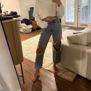 Agolde 90’s Fit Distressed 🤎